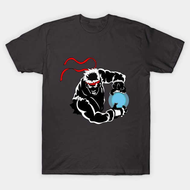 Ryu Hadoken T-Shirt by Drawin4U